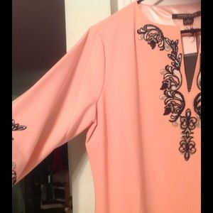 Beautiful Peach Tunic NWT by Timeless, Naeem Khan